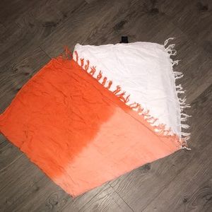 I. G. sport sarong and/or body wrap.  Orange Ombré